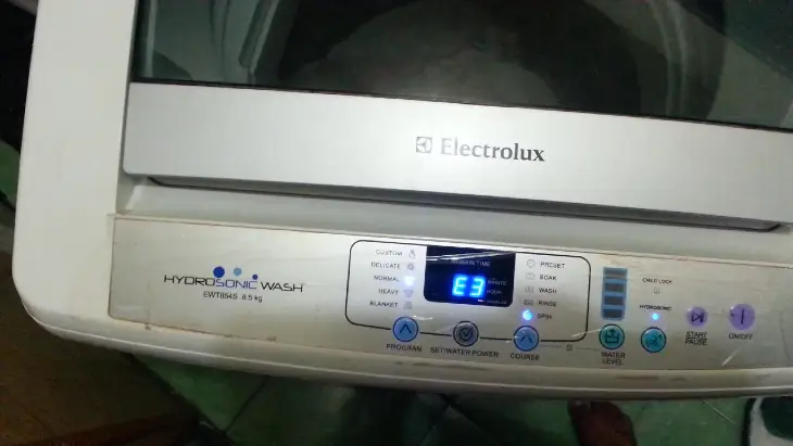 cara reset mesin cuci electrolux ewt704s