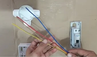 cara menyambung kabel listrik untuk saklar stop kontak lampu